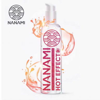 NANAMI Water Based Lubricant Hot Effect - water based lubricant with hot effect 150ml