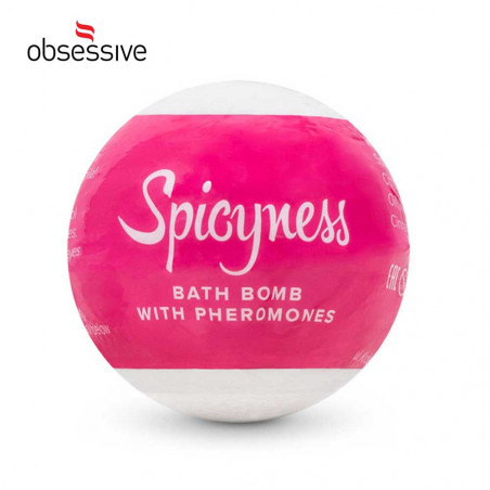 Obsessive Spicyness Bath Bomb - bath bomb with pheromones