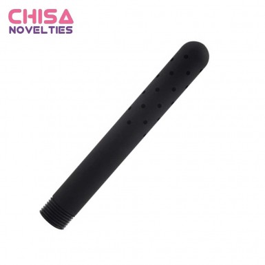 CHISA Black Mont Anal Enema 360º - quality POM black anal shower enema